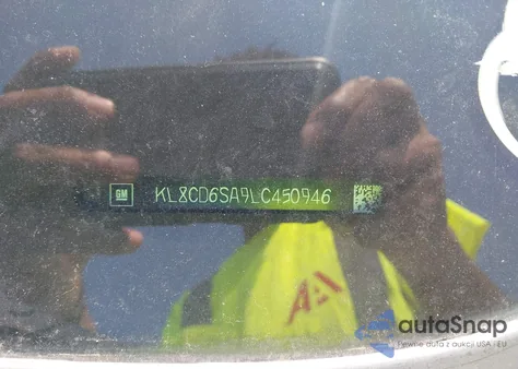 2020 Chevrolet Spark Fwd 1Lt Automatic z USA, uszkodzony, nr VIN KL8CD6SA9LC450946